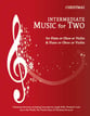 Intermediate Music for Two, Christmas Favorites Flute/Oboe/Violin and Flute/Oboe/Violin cover